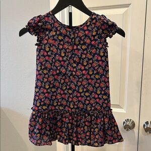 Ralph Lauren Navy Floral Dress